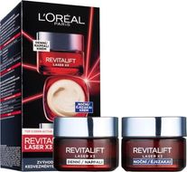 L'Oréal Paris Revitalift Laser X3 denní a noční krém, duopack 2 x 50 ml