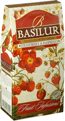 Basilur Fruit Strawberry & Raspberry 100 g