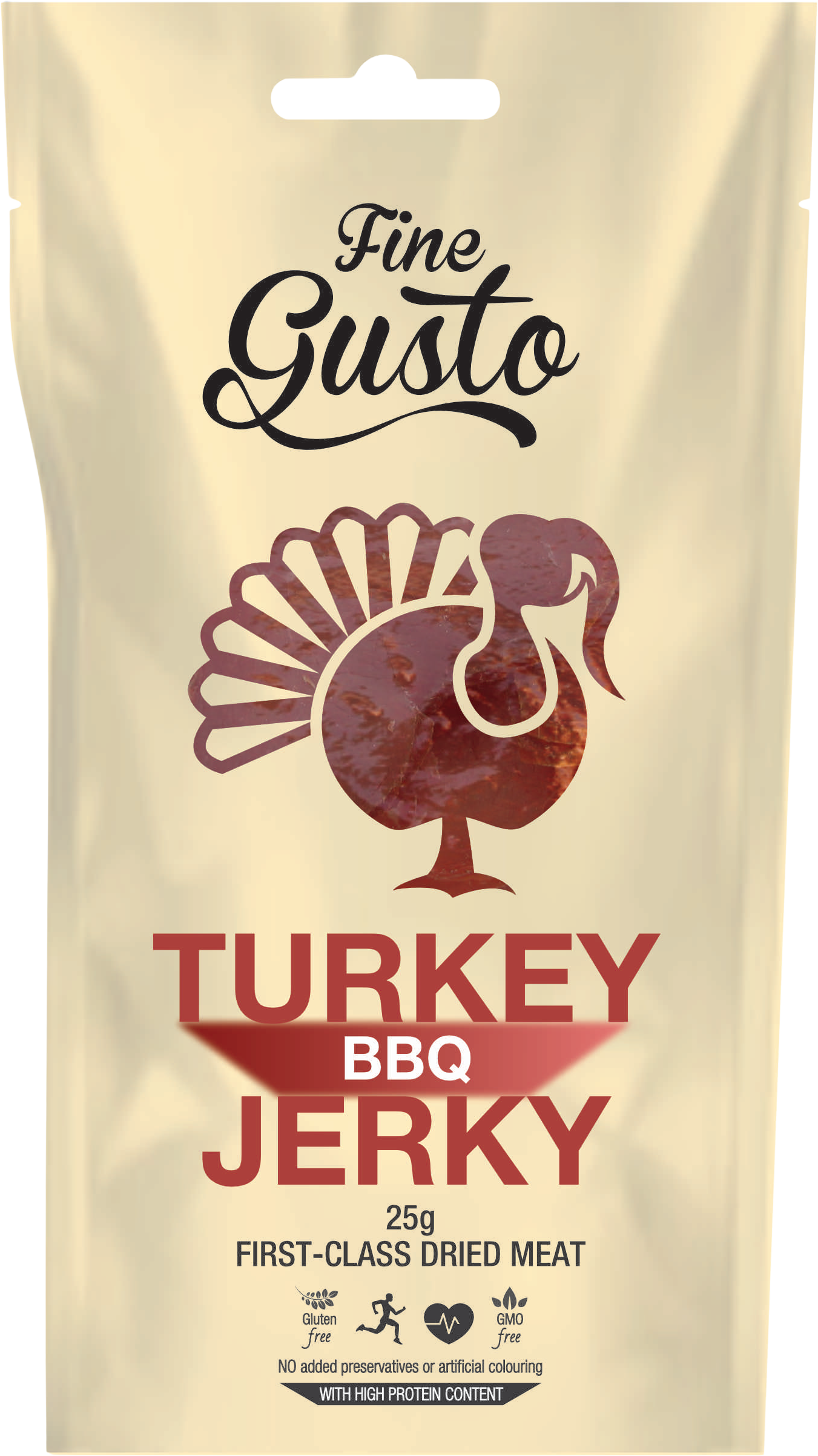 Fine Gusto Krůtí Jerky BBQ 25 g