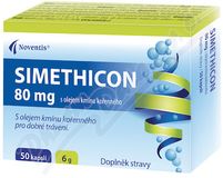 Noventis Simethicon 80 mg s olejem kmínu kořenného 50 kapslí