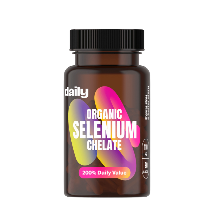 Daily Organic Selenium Chelate 90 kapslí