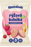Hamánek BIO Rýžová kolečka Malina&Banán 35 g