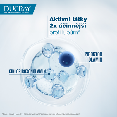Ducray Kelual DS šampon redukce tvorby lupů 100 ml
