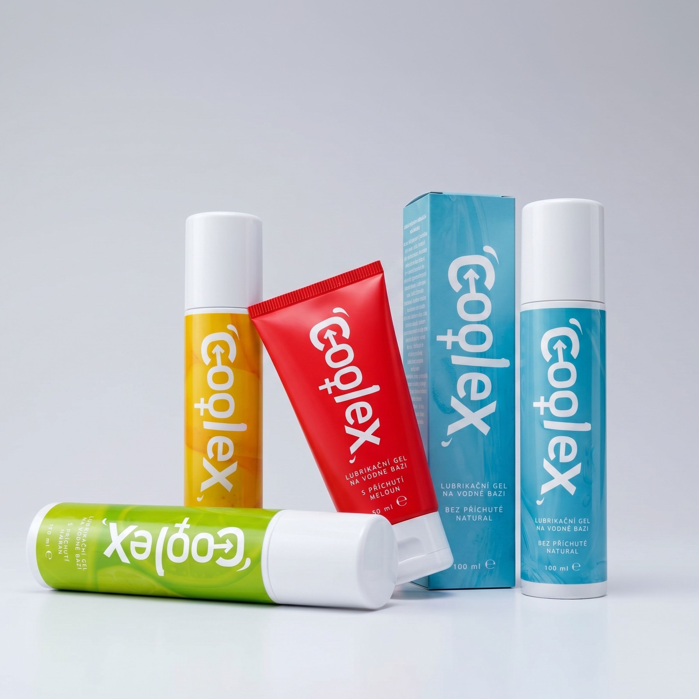 Dermacol Coolex lubrikační gel na vodní bázi - bez příchutě (tuba) 50 ml