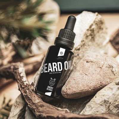 Angry Beards Beard Oil Olej na vousy Christopher the Traveller 30 ml
