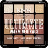 NYX Professional Makeup Ultimate Shadow Palette Warm Neutrals paletka očních stínů