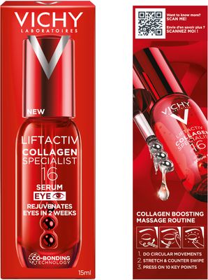 Vichy Liftactiv Collagen Specialist 16 oční sérum s inovativní technologii Co-Bonding 15 ml