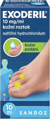 Exoderil ® 10 mg/ml kožní roztok, 10 ml