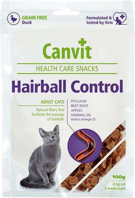 Canvit Snack Cat Hairball Control 100 g