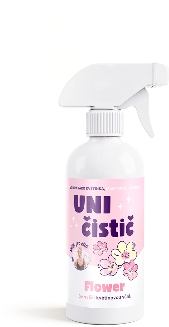Úklid pro klid UNI čistič Flower 500 ml