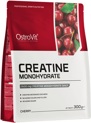 OstroVit Kreatin Monohydrát třešeň 300 g