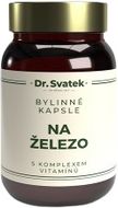 Dr. Svatek Bylinné kapsle na železo s komplexem vitamínů 90 kapslí