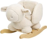 Nattou Houpačka Teddy plyš ovečka ecru