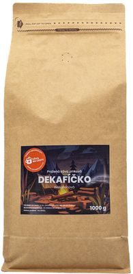 Káva na cesty Zrnková káva Dekafíčko 1 kg