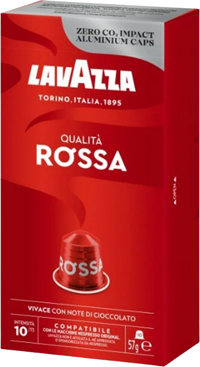 Lavazza Kapsle pro Nespresso, Lavazza Qualità Rossa 10 ks