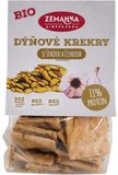 Zemanka Biopekárna Špaldové krekry s dýňovým semínkem a česnekem 100 g