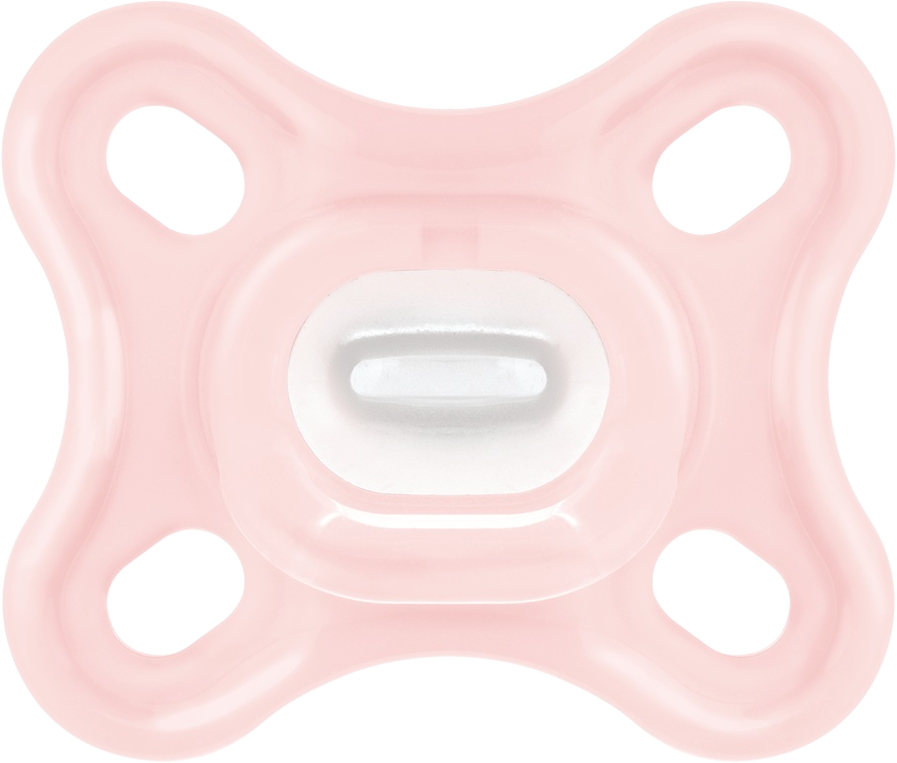 MAM Dudlík COMFORT 0-3, box růžový