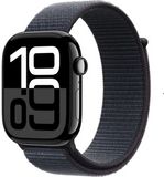 Apple Watch Series 10 GPS 46mm Jet Black Aluminium Case with Ink Sport Loop