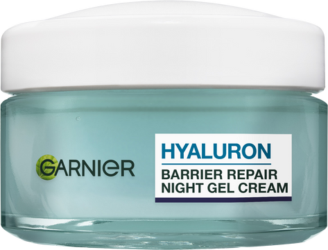 Garnier Hyaluron noční hydratační gel na obnovu kožní bariéry 50 ml