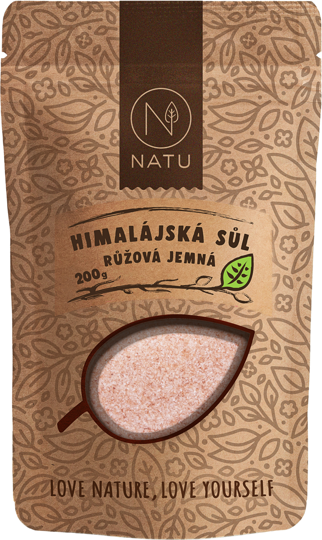 Natu Himalájská růžová sůl jemná 500 g