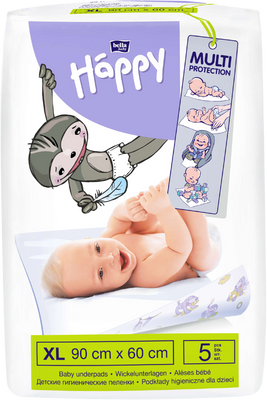 Bella Happy dětské hygienické podložky 5 ks
