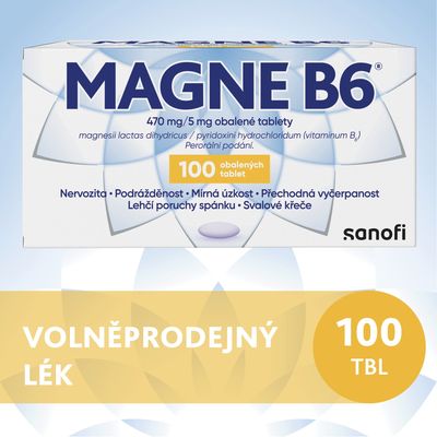 Magne B6 470mg/5mg 100 tablet