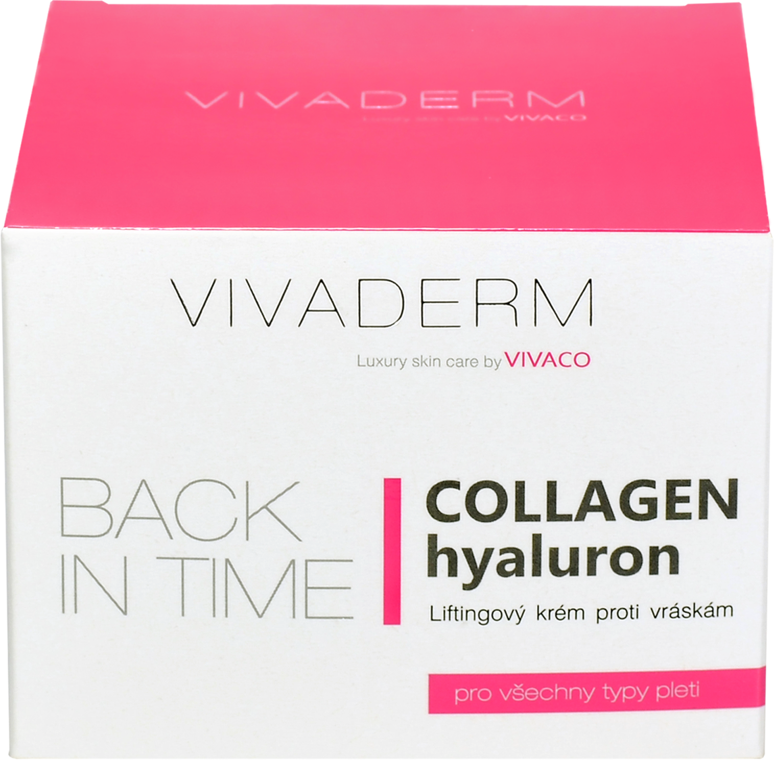 Vivaco Vivaderm Collagen hyaluron Liftingový krém 50 ml