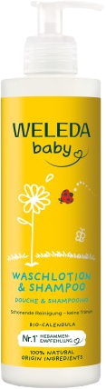 Weleda Měsíčkový mycí krém a šampon 400 ml