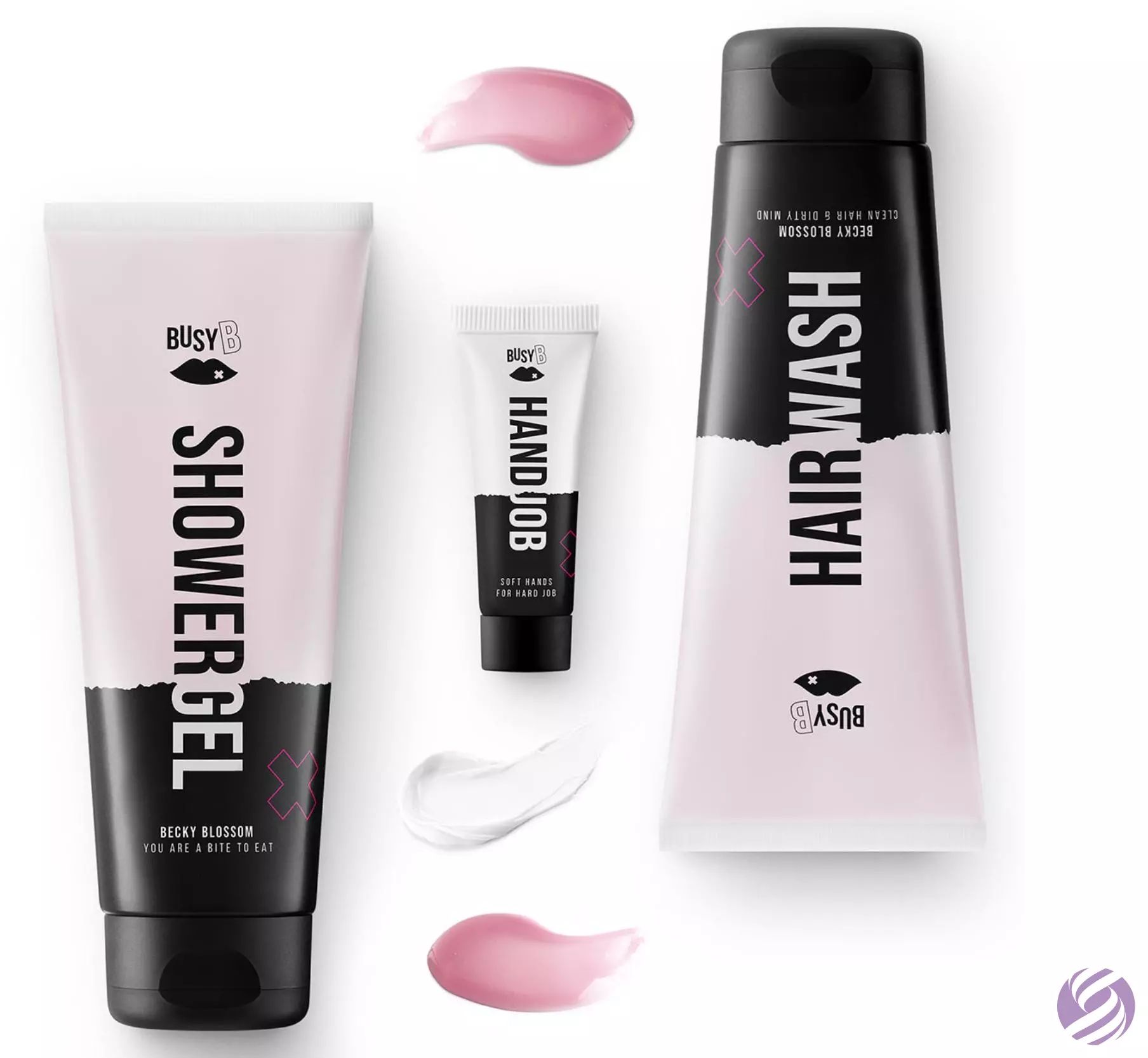 BusyB Dárková sada pro kompletní péči o tělo a vlasy