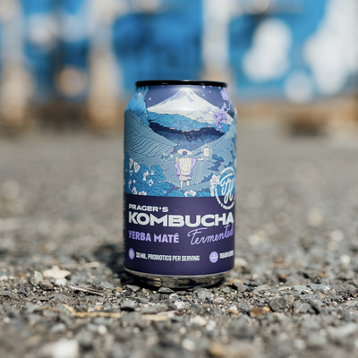 Prager's Kombucha Yerba Maté 330 ml