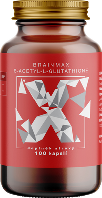 BrainMax S-Acetyl-L-Glutathione 100 kapslí