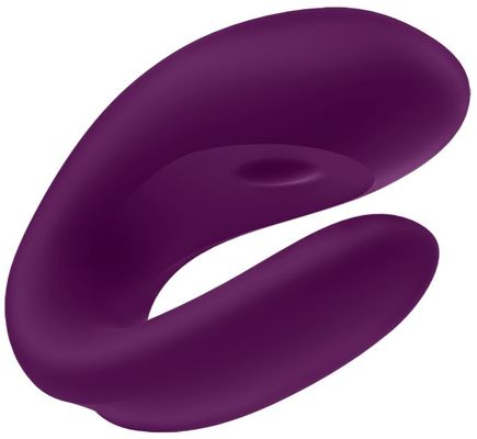 Satisfyer Párový vibrátor Double Joy Connect fialový
