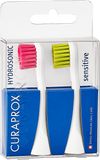 Curaprox Náhradní hlavice hydrosonického kartáčku sensitive červená/zelená 2 ks