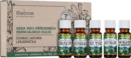 Saloos Domácí aroma lékárnička 5 x 10 ml