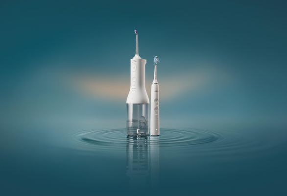 Philips Sonicare DiamondClean White 9000 + Power Flosser White HX3886/41
