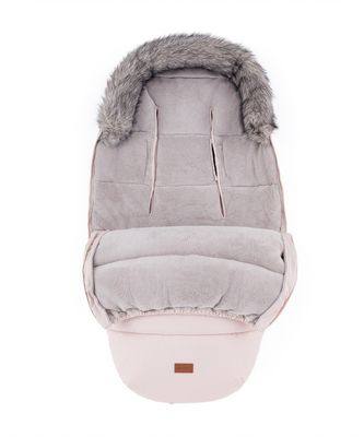 Petite&Mars Set zimní fusak Comfy 4v1 + rukavice na kočárek Fjora Rose Petal