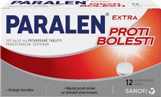 Paralen ® Extra proti bolesti 500/65mg, 12 tablet