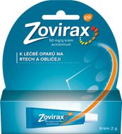 Zovirax 50mg/g, krém při oparech na rtu 2 g