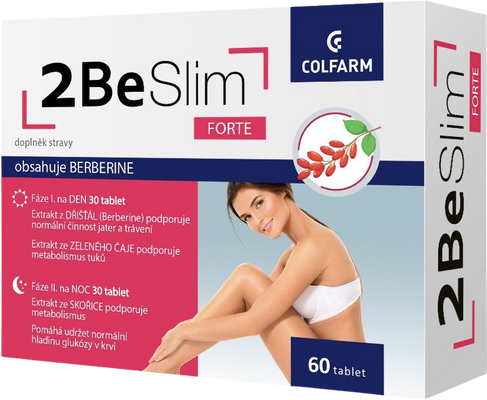 Colfarm Be SLIM Forte Den a Noc, 60 tablet