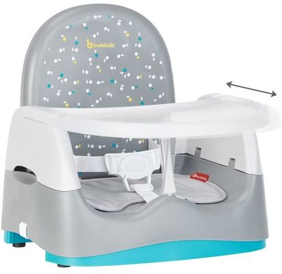 Badabulle Přenosná židlička HOME & GO Grey