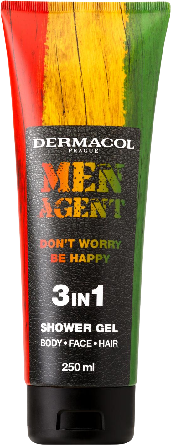 Dermacol MEN AGENT Sprchový gel Don´t worry be happy 3v1 250 ml