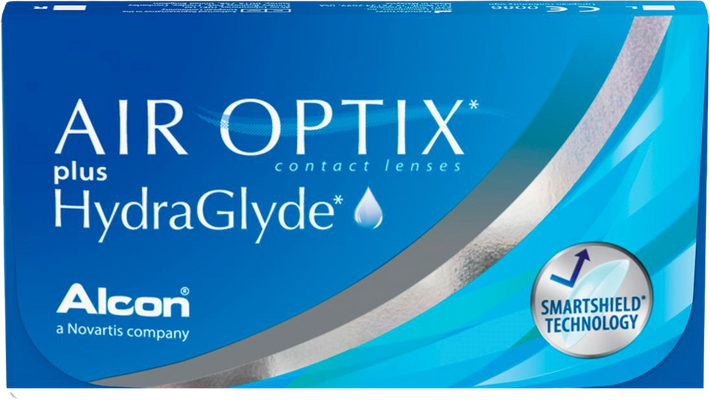 Alcon AIR OPTIX® plus HydraGlyde® - 6 čoček