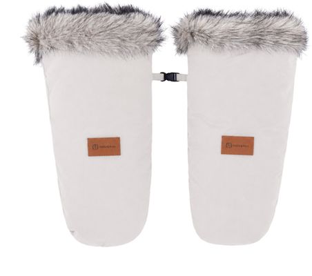 Petite&Mars Set zimní fusak Arctic 4v1 + rukavice na kočárek Fjora Champagne Shower