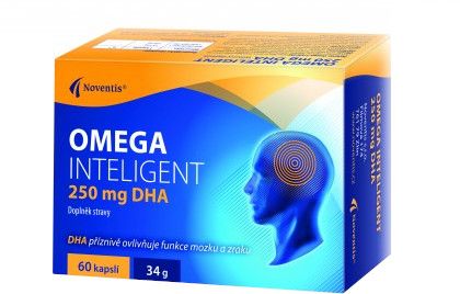 Noventis Omega Inteligent 250 mg DHA 60 kapslí