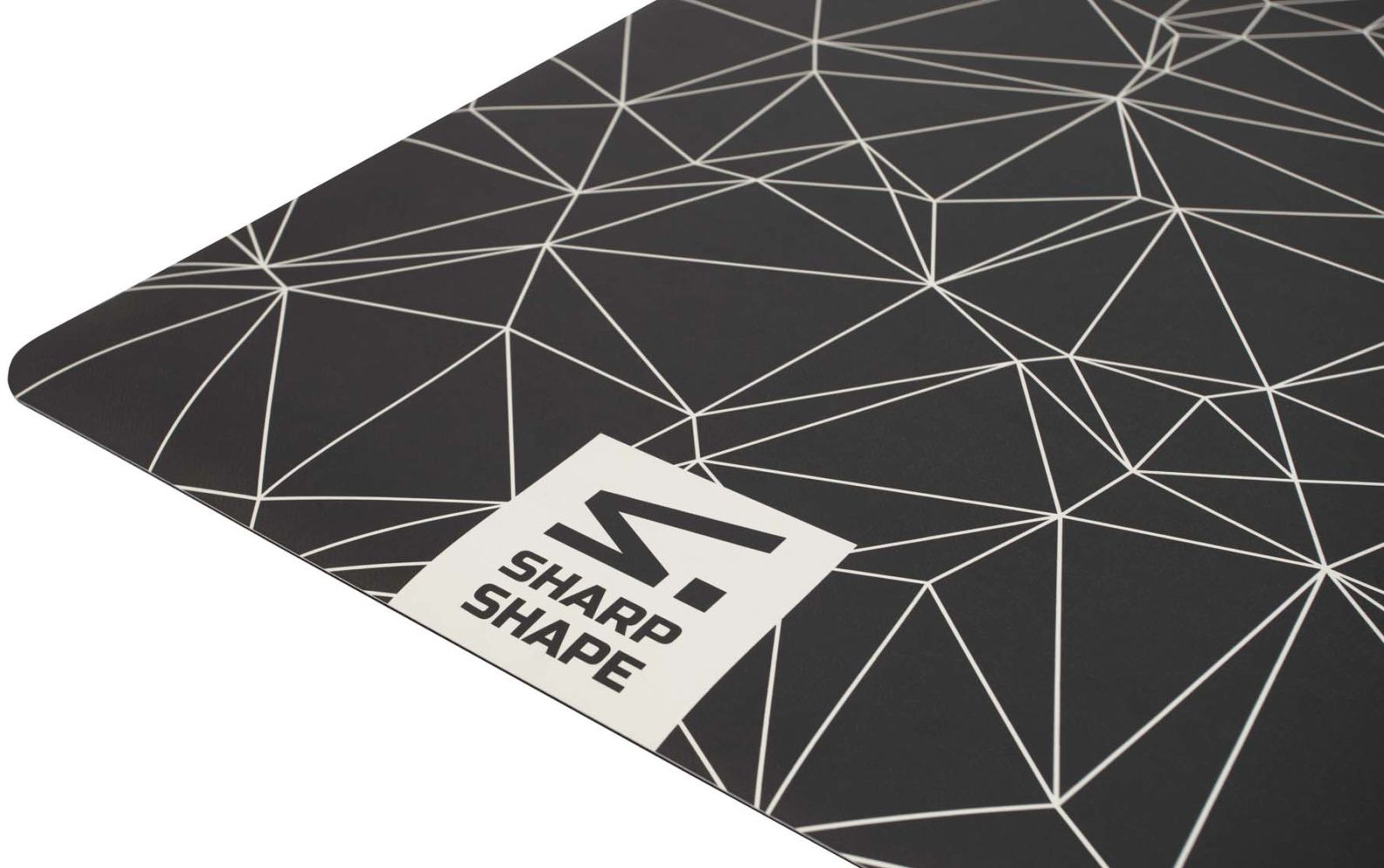 Sharp Shape Podložka na jógu PU Spacetime černá