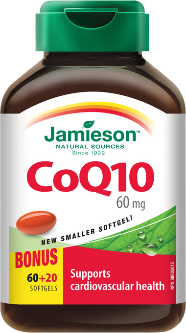 Jamieson Koenzym Q10 60 mg 80 kapslí