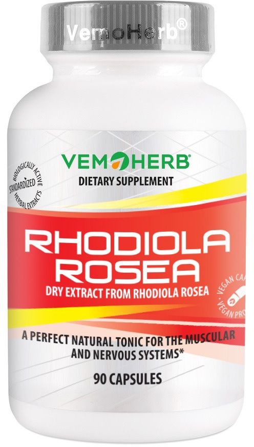 VemoHerb Rhodiola Rosea 90 kapslí