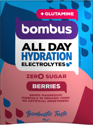 Bombus All day hydration drink glutamin Berries 12 g