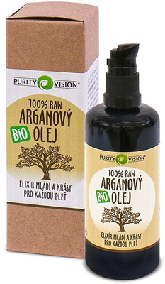 Purity Vision Raw Arganový olej BIO 100 ml