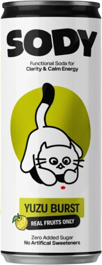 SODY Funkční soda Yuzu Burst 330 ml